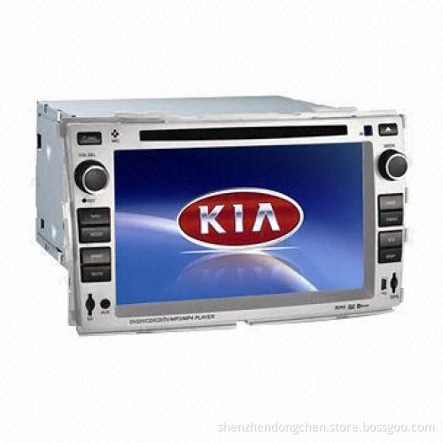 Car DVD Player with GPS Navigation Function and Built-in Bluetooth